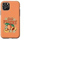 Just Peachy Cute Summer Fruit Rétro Esthétique Peach Beach Coque pour iPhone 11 Pro