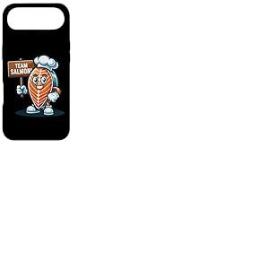 Team Saumon, Mascotte de Filet de Poisson, Nourriture Amusante Coque pour iPhone Air