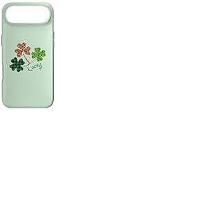 Motif tr&egrave;fle Irlandais l&eacute;opard Buffalo Plaid St Patrick Porte-Bonheur Coque pour iPhone Air