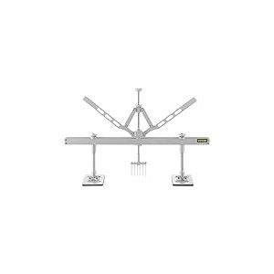 VEVOR Outil de D&eacute;bosselage Extracteur de Bosse R&eacute;paration de Bosse D&eacute;bosselage Carrosserie sans Peinture Kit avec 6 Crochets &agrave; Griffes en Aluminium pour Carrosserie Voiture R&eacute;frig&eacute;rateur (75CM)