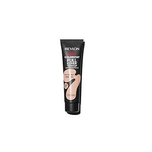 Revlon ColorStay Full Cover - Fond de Teint Couvrant Imperfections - Maquillage Teint - Couvrance optimale et fini mat - Résite à Toutes Épreuves - Effet Seconde Peau - 30ml - N110 Ivory