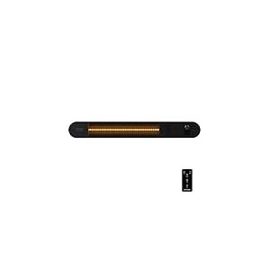 Cecotec Chauffage Mural d'&eacute;xt&eacute;rieur Ready Warm 8600 Power Gold, Halog&egrave;ne par Radiation Infrarouge, 2000 W, T&eacute;l&eacute;commande, Syst&egrave;me de Chauffage Gold, Kit de Montage