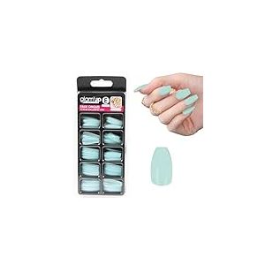 FAUX ONGLES x100 FORME BALLERINE XL VERT PASTEL