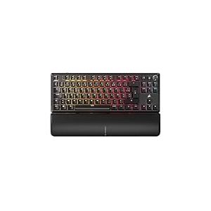 CORSAIR K70 CORE TKL WIRELESS RGB Clavier de Jeu Mécanique Sans Clé – Interrupteurs Linéaires CORSAIR MLX Red v2 Pré-Lubrifiés, SOCD, Capuchons de Clé en ABS, Amortissement du Son, AZERTY FR – Noir