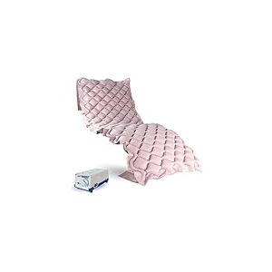 Mobiclinic® Matelas anti-escarres à air alterné, Moteur silencieux, Mobi 1, Télécommande, 200 x 90 x 7, Kit de réparation, Marque européenne, Convient aux lits articulés, 130 Cellules, Beige