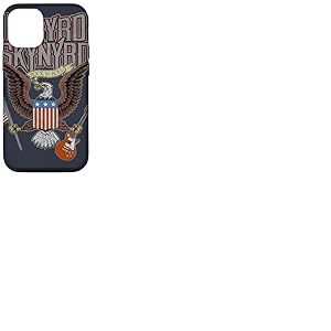 Lynyrd Skynyrd Eagle Guitare Drapeau am&eacute;ricain Classique Rock r&eacute;tro Motard Coque pour iPhone 12/12 Pro