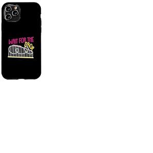 Design de montagnes russes Wait For The Drop pour femmes et filles Coque pour iPhone 11 Pro