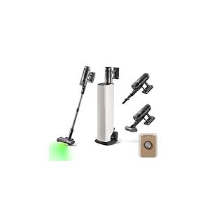 roborock H60 Hub Ultra Aspirateur Balai sans Fil avec Station Auto-Vide, 210 AW, 90 Min, Brosse Anti-Enm&ecirc;lement, 140&deg; Lumi&egrave;re Verte, Affichage LED, Accessoires Tous Sols, Poils Animaux et Tapis