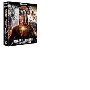 Dwayne Johnson - Coffret 3 Films : San Andreas + Rampage + Black Adam [4K Ultra HD]
