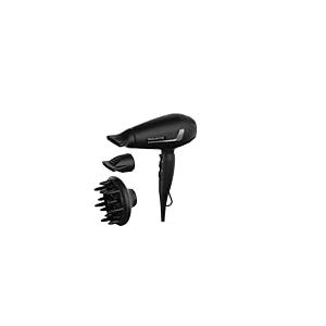 Rowenta Pro Expert S&egrave;che-cheveux, Moteur Pro AC, 2100 W, S&eacute;chage ultra-rapide, Rev&ecirc;tement tourmaline qui r&eacute;duit l'&eacute;lectricit&eacute; statique, Set d'accessoires complet, Touche air froid CV8825F0