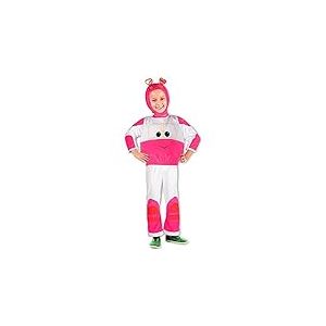 Ciao- Sally Robot Trains Costume déguisement Original Baby (Taille Ans), Girls, 11266.2-3, Pink, White, 2-3 Years