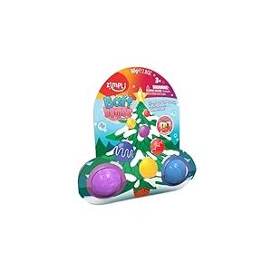 ZIMPLI - Baff Bombz Sapin de Noël sur Carte Cadeau, Cadeau de Noël, Bombes de Bain pour Bas de Noël Garçons & Filles, Fizzers pour Enfants
