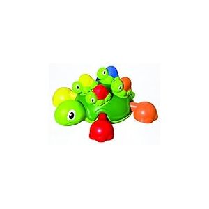 Toomies Tomy Jouet de Bain L'îl'Eau Tortues E72097, Jeu de Bain Éducatif, Jouet Multi Activités, Jouet D'éveil pour Bébé, Jouet Premier Âge Garçon et Fille de 1, 2, 3 Ans