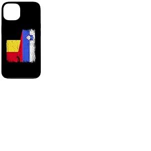 Maillot de fierté belge slovène demi-drapeau belge slovène Coque pour iPhone 13