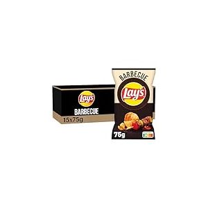 Lay's Chips Saveur Barbecue Lot de 15x75g