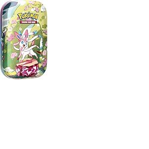 Pok&eacute;mon: Mini-bo&icirc;te &Eacute;carlate et Violet &ndash; &Eacute;volutions Prismatiques &ndash; Nymphali du JCC Pok&eacute;mon (2 boosters et 1 pi&egrave;ce)