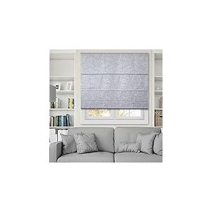 CHICOLOGY Lexington Gainsboro Pare-Soleil Romain pour fen&ecirc;tre, Traitement de fen&ecirc;tre pour la Maison, Pare-Soleil de fen&ecirc;tre en Polyester, Lexington Gainsboro (occultant), 86,4 x 183 cm (l x H)