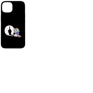 Licorne dr&ocirc;le avec Doigt d'honneur Grincheux du Matin Coque pour iPhone 13