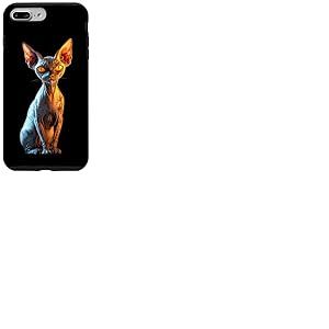 Sphynx Chat Sphynx Chat Canadian Cat Doux Chats Sphynx Coque pour iPhone 7 Plus/8 Plus