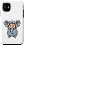 Costume de h&eacute;risson Mignon habill&eacute; en &eacute;l&eacute;phant Coque pour iPhone 11