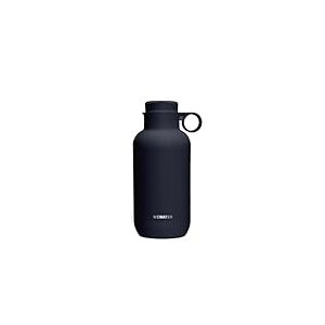 WEWATER Infuse Bottle Bouteille isotherme 530 ml avec infuseur int&eacute;gr&eacute;, bouteille portable r&eacute;utilisable, poign&eacute;e, sans BPA, bouchon anti-fuite avec double ouverture, thermos bleu