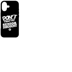 N'oubliez Pas My Senior Discount Senior Dine in Discount Coque pour iPhone 17