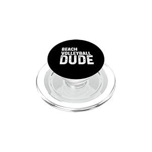 Hermosa Manhattan Sand Ballon de volleyball de plage vieilli PopSockets PopGrip pour MagSafe