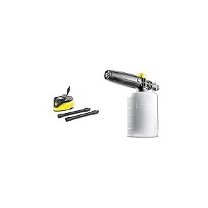 Kärcher T-Racer T 7 Plus Nouveau - Sortie Janvier 2020, Jaune/Noir, 769 mm x 288 mm x 996 mm & Canon à Mousse 0,6L Accessoire pour nettoyeurs Haute Pression