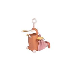 Smoby - Baby Nurse - Valise Nurserie 3 en 1 - pour Poupons Jusqu'à 42 cms - 6 Accessoires - Siège Repas - Coin Nuit - A Partir de 18 Mois - Fabrication Française