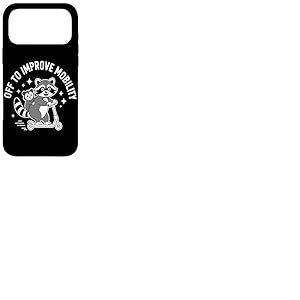 Off pour Am&eacute;liorer Mobilit&eacute; Humour Scooter Raton Coque pour iPhone 17 Pro Max