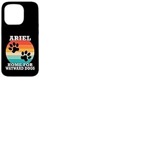 Ariel Home for Wayward Dogs Nom de Famille Coque pour iPhone 15 Pro