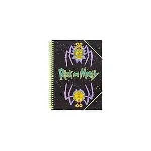 Grupo Erik - Porte Vue A4 Rick & Morty | Porte Vues 30 Vues, Pochettes Plastiques, Classeur Rick & Morty