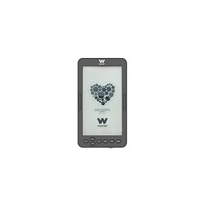 Woxter E-Book Scriba 195 S - Lecteur-Compact Noir de Livres &eacute;lectroniques de 4.7 Pouces (960x540, &eacute;cran Blanc perl&eacute; e-LIK, epub, pdf) 4 Go, Conserver Plus de 2000 Livres, Couleur Noire
