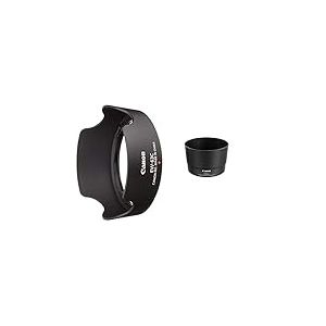 Canon 8582B001 Pare-Soleil 55-250mm IS STM +Canon EW-63C pare-soleil pour objectif EF-S 18-55mm f/3.5-5.6 IS STM