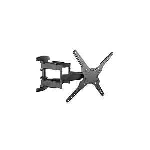 RICOO Support Murale TV Orientable S5044 Inclinable Universel 30-55" (76-140cm) Fix ation Mural Télévision LED/LCD/Incurvée VESA 75 x 75-400 x 400