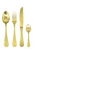 MEPRA Spa 1095CB22024 M&eacute;nag&egrave;re de 24 Pi&egrave;ces Casablanca Ice Oro