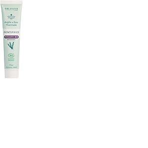 CIEL D'AZUR LABS - Denticlay Argile - Dentifrice Bio à l'Argile Blanche et à l'Eau Thermale de Digne les Bains - Certifié Bio Cosmos Organic - Tube 75ml - Romarin