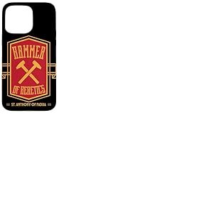 Saint Antoine de Padoue Marteau d'hérétique Saint Catholique Coque pour iPhone 15 Pro Max