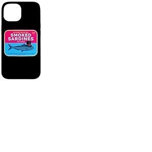 Huile d'olive ajoutée au sel de sardines fumées Coque pour iPhone 15