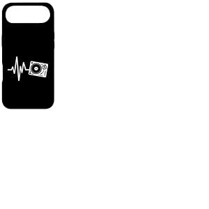 Platine Heartbeat DJ Vinyl Record Music Line Coque pour iPhone Air
