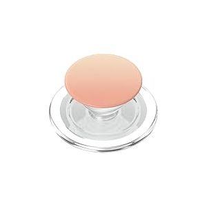 Blush Sand Nude Gradient &ndash; Soft Minimalist Ombre PopSockets PopGrip pour MagSafe
