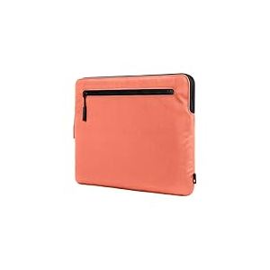 Incase Housse compacte en Nylon pour MacBook/Ordinateur Portable/iPad/Tablette, légère et résistante aux intempéries, avec Poche pour Accessoires (Orange Brumeux, 35,6 cm)