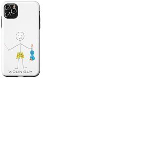 Violon pour Homme drôle, Cadeaux de Musicien Coque pour iPhone 11 Pro Max
