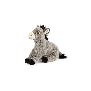 Peluche Living Nature - &Acirc;ne (22cm), Gris