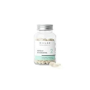 D-LAB Absolu De K&eacute;ratine 3 Mois | Cure Anti-Chute Cheveux En Comprim&eacute;s | K&eacute;ratine Naturelle Brevet&eacute;e Cynatine | Force Brillance Et Densit&eacute; Capillaire | Compl&eacute;ment Alimentaire Fabriqu&eacute; En France