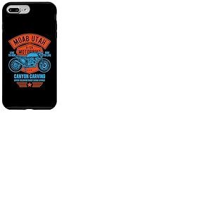 Moab Utah U-128 Moto Rétro Canyon Sculpture Coque pour iPhone 7 Plus/8 Plus