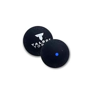 Talbot Torro Balles de Squash | Lot de 2 &ndash; Double Jaune/Super Lent | Diam&egrave;tre 39,5 mm, 24 g | Id&eacute;ales pour Les Tournois et l'Entra&icirc;nement Professionnel