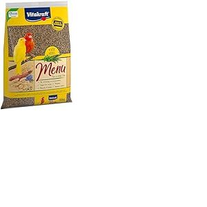 Vitakraft Menu 10 kg, Nourriture Principale pour canaris, avec vitamines, avec Complexe immunitaire Actif et Herbes (1 x 10 kg)