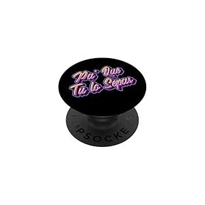 Boricua Pa' Que Tu Lo Sepas Porto Rico Cadeau Porto Rico PopSockets PopGrip Adhésif