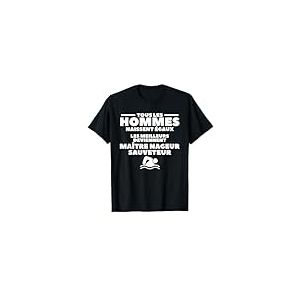 Les Meilleurs Deviennent Maître Nageur Sauveteur T-Shirt